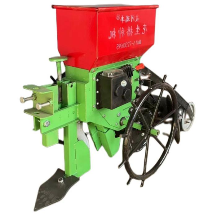 Tieling 2B-1HS1 type micro-cultivator with double wheel small ridge double row type